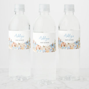 Fall Blue Pumpkin Baby Dusche