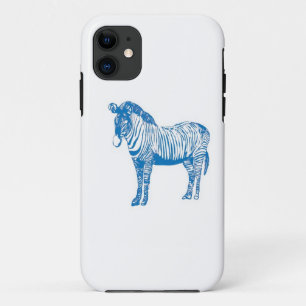 Fall Blue Zebra Case-Mate iPhone Hülle