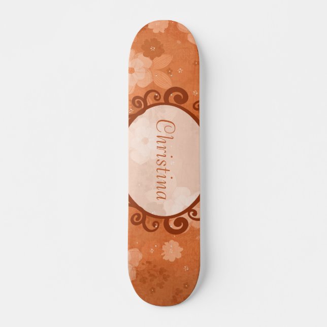 Fall-Blume-Comp-Skateboard Skateboard (Vorne)