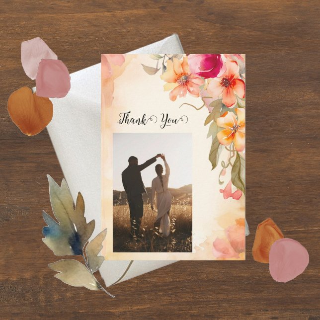 Fall Blume Vielen Dank Karten (Von Creator hochgeladen)