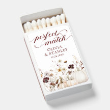 Fall Boho Perfect Match-Gastgeschenk Hochzeit
