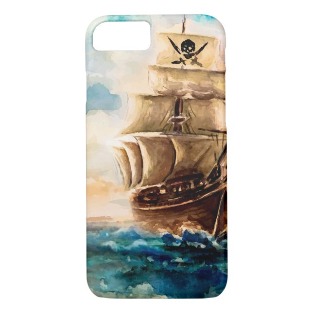 Fall "Boot Sea iPhone 8/7" Case-Mate iPhone Hülle (Rückseite)