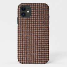 Fall: Braunes Tweed-Gewebe