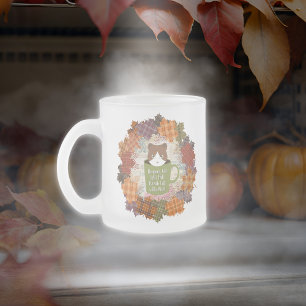Fall Break Cat Mattglastasse