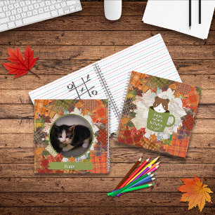 Fall Break Cat Notizbuch