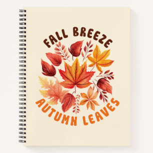Fall Brise, Herbst Blätter - Whimsischer Fall Notizbuch