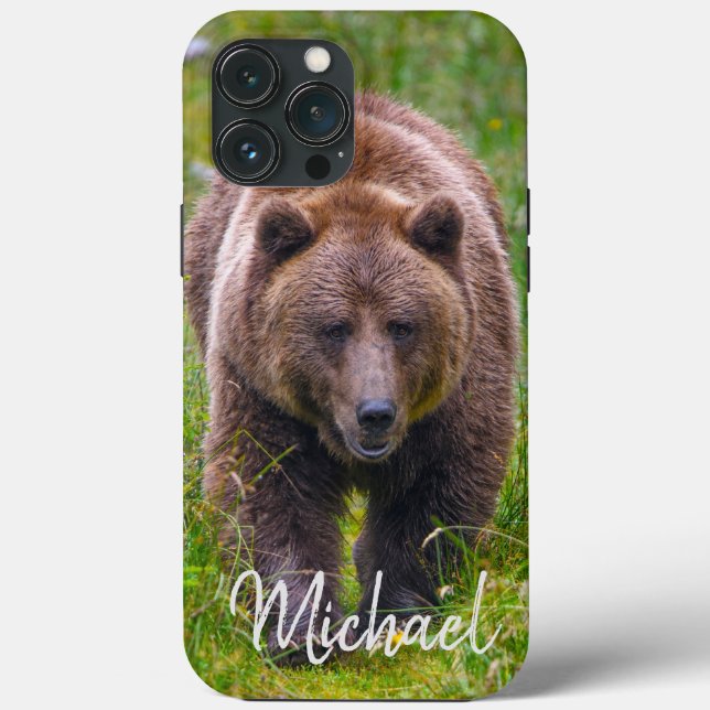 Fall Brown Bear Case-Mate iPhone Hülle (Rückseite)