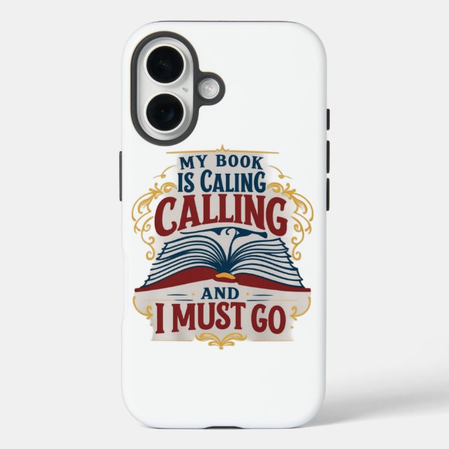 Fall buchen iPhone 16 hülle (Rückseite)