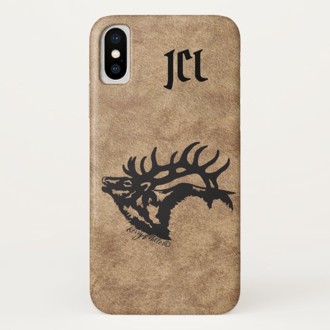Fall Bull Elk Case-Mate iPhone Hülle (Rückseite)