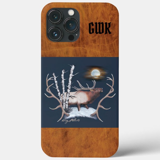 Fall Bull Elk Case-Mate iPhone Hülle (Rückseite)