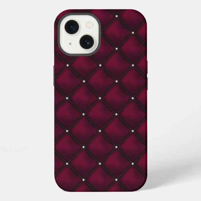 Fall Burgund Case-Mate iPhone Hülle (Rückseite)