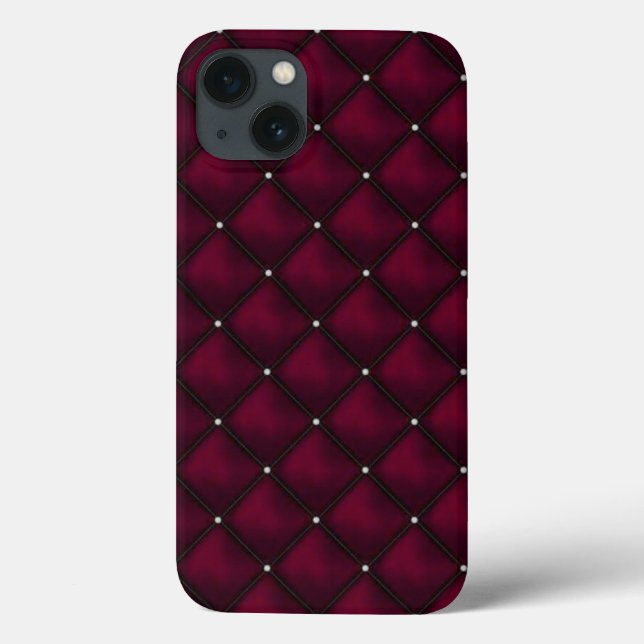 Fall Burgund Case-Mate iPhone Hülle (Rückseite)