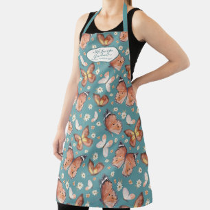 Fall Butterfly BOHO Bläserner Erntedank Schürze
