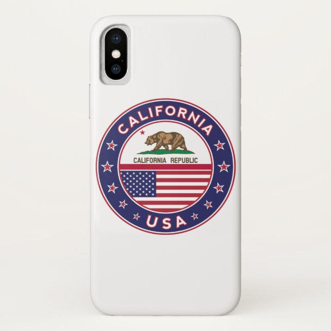 Fall California Phone Case-Mate iPhone Hülle (Rückseite)