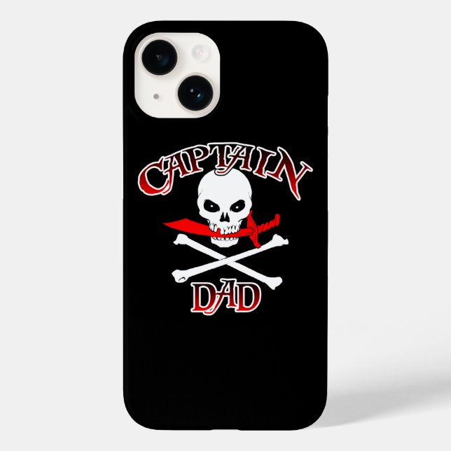 Fall Captain Vater iPhone 6 Case-Mate iPhone 14 Hülle (Rückseite)