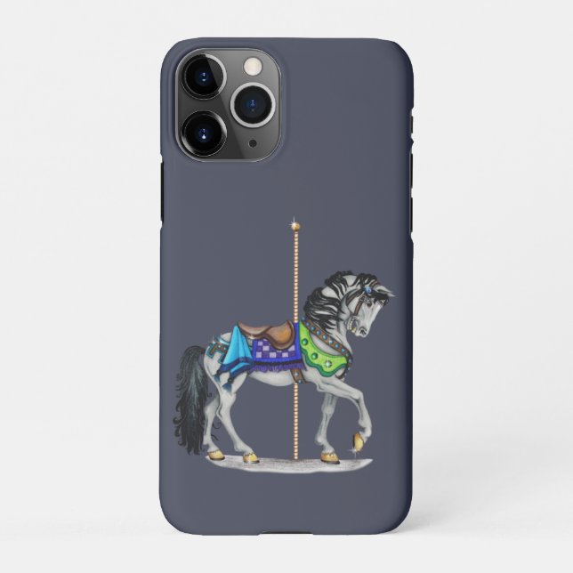 Fall Carousel Horse Case-Mate iPhone iPhone Hülle (Rückseite)