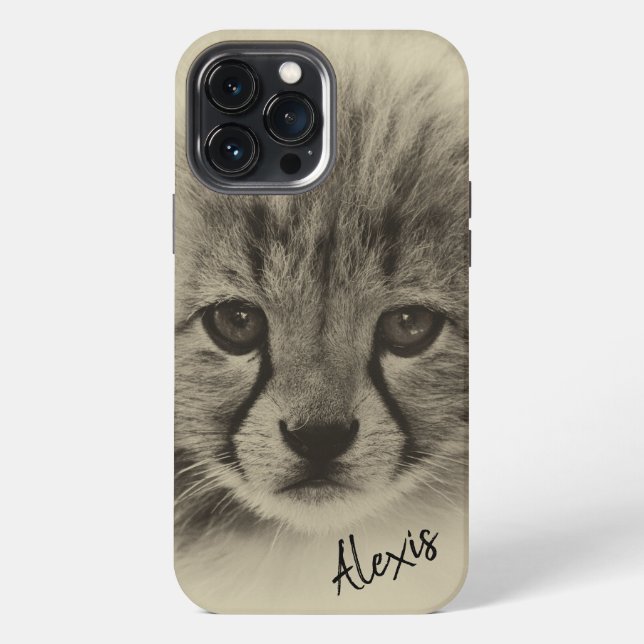 Fall Cheetah Cub Case-Mate iPhone 13 Pro Max Hülle (Rückseite)