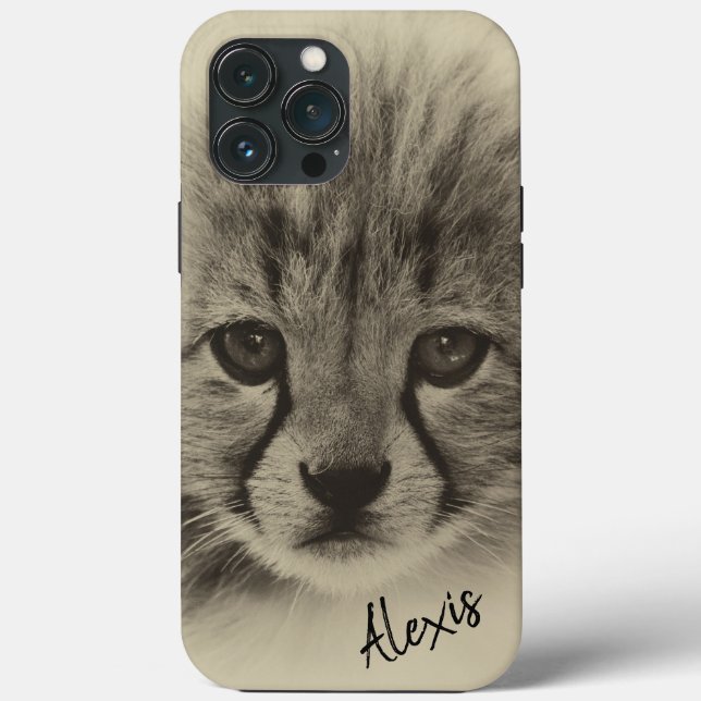 Fall Cheetah Cub Case-Mate iPhone Hülle (Rückseite)