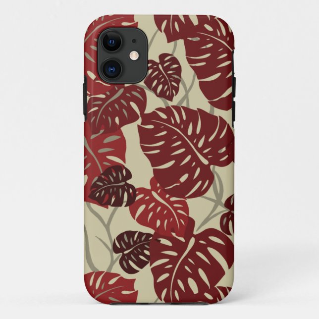 Fall Cliff Hanger Hawaiian Leaf iPhone 5 Case-Mate iPhone Hülle (Rückseite)