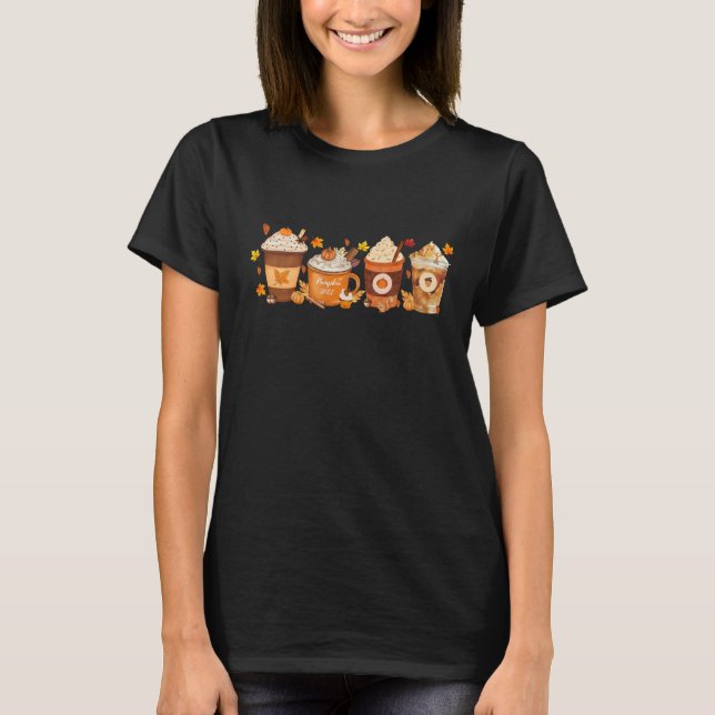 Fall Coffee T - Shirt (Vorderseite)