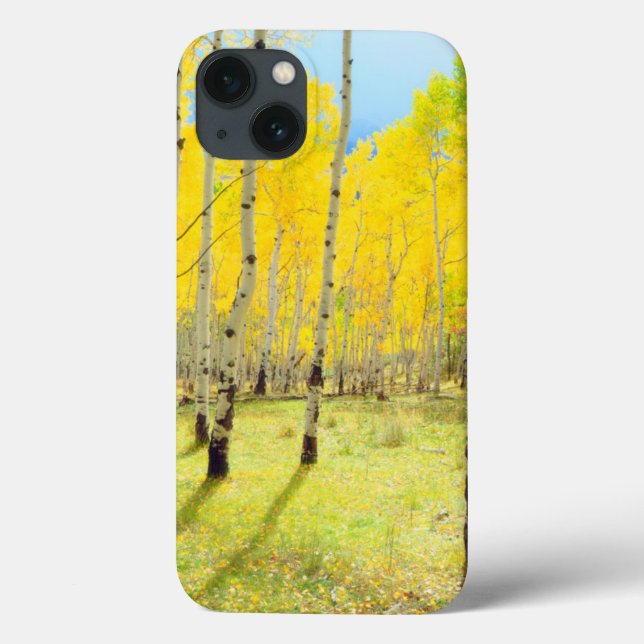 Fall colors of Aspen trees 4 Case-Mate iPhone Hülle (Rückseite)