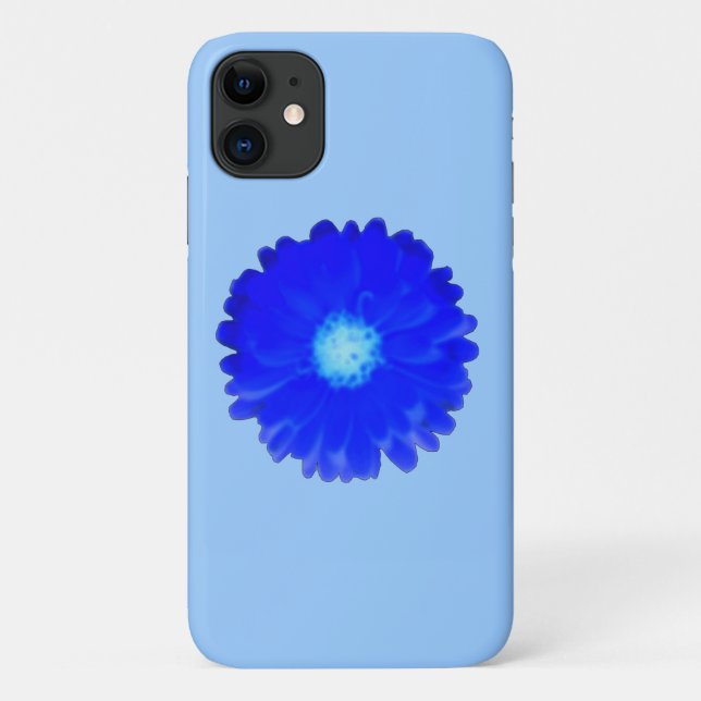 Fall cool Blue Marigold iPhone 3 Case-Mate iPhone Hülle (Rückseite)