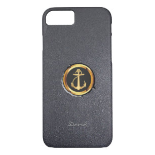 Fall cool Gold Anker Black Stone iPhone 7 Case-Mate iPhone Hülle