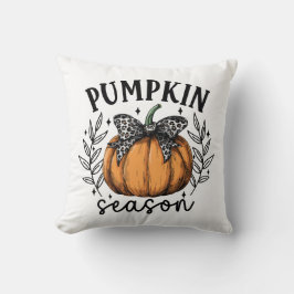 Fall Coquette Pumpkin-Saison Kissen