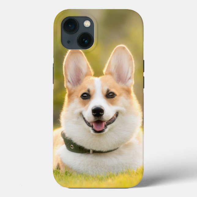 Fall Corgi Case-Mate iPhone Hülle (Rückseite)