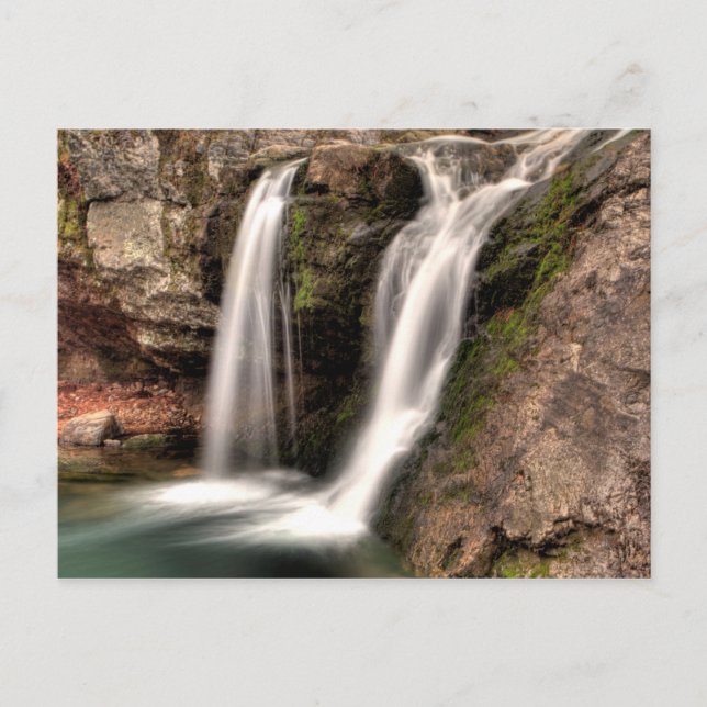 Fall Creek Falls, Arkansas Postkarte (Vorderseite)