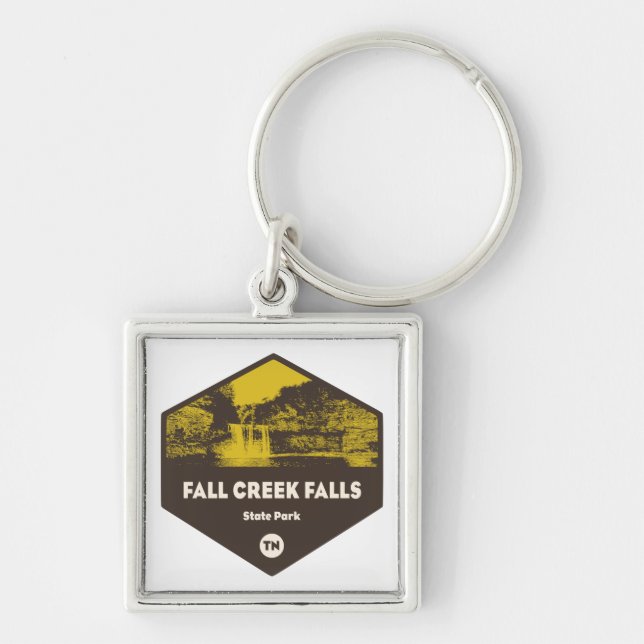Fall Creek Falls Staat Park, Tennessee Schlüsselanhänger (Vorne)