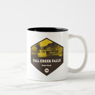 Fall Creek Falls Staat Park, Tennessee Zweifarbige Tasse
