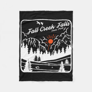 Fall Creek Falls State Park Tennessee Modern Kühl Fleecedecke