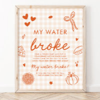 Fall Cutie Pie Mein Wasser Ist Gebrochen Baby Show