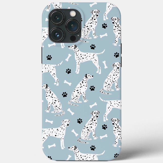 Fall Dalmatiner Paws and Bones Case-Mate iPhone Case-Mate iPhone Hülle (Rückseite)