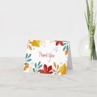 Fall Dankeschön Karte