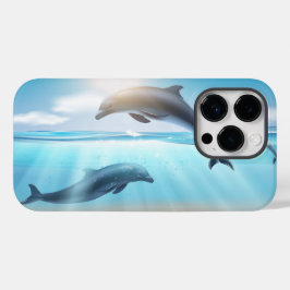 Fall Delphins Case-Mate iPhone 14 Pro Hülle