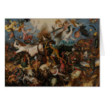 Fall der Engel der Rebellen durch Pieter Bruegel