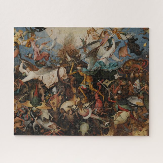 Fall der Engel der Rebellen durch Pieter Bruegel (Horizontal)
