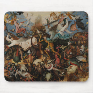 Fall der Engel der Rebellen durch Pieter Bruegel Mousepad