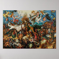 Fall der Engel der Rebellen | Pieter Bruegel, Älte