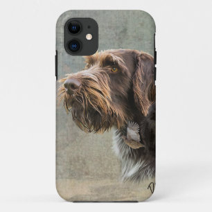 Fall des deutschen Drahthaars Pointer Case-Mate iP iPhone Hülle