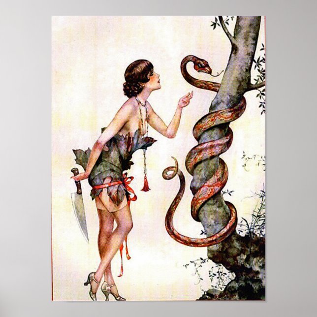 Fall des Menschen - Satan Poster (Vorne)