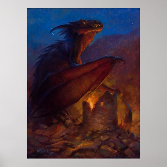 Fall des Roten Königs Poster (Vorne)