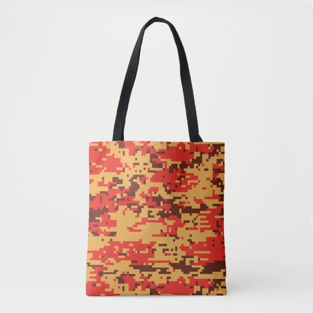 Fall Digital Camouflage Muster Tasche (Vorderseite)