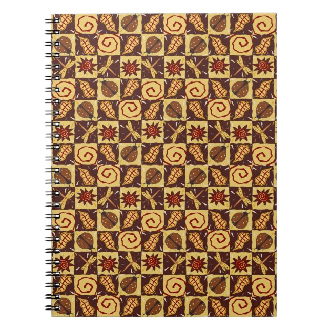 Fall Doodles Notizblock (Vorderseite)