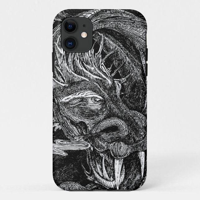 Fall Dragon iPhone Case-Mate iPhone Hülle (Rückseite)