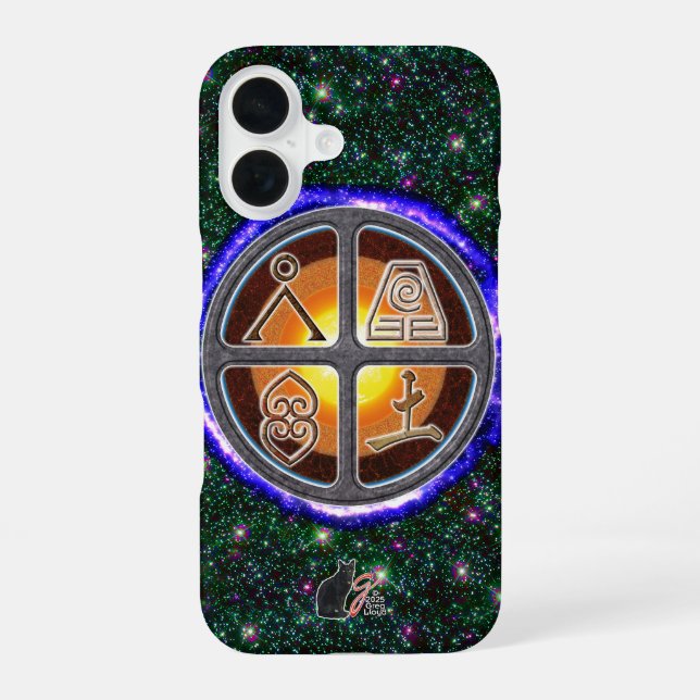 Fall Earth Signs Case-Mate iPhone 16 Hülle (Rückseite)
