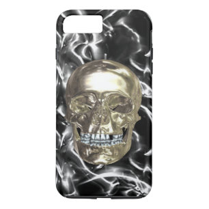 Fall: Electric Chrome Skull iPhone 7 Case-Mate iPhone Hülle