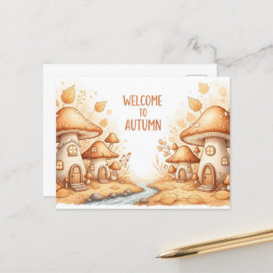 Fall Equinox Postkarte
